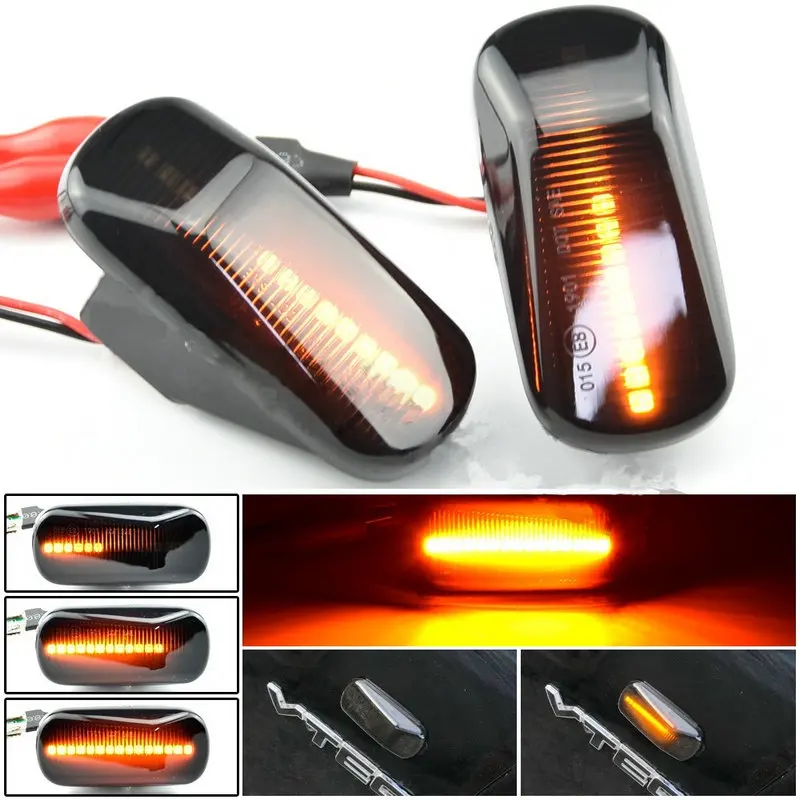 

For Accord Civic CR-V FlT Odyssey LED water vane side lamp Turn signal lamp of rearview mirror Side turn signal lamp