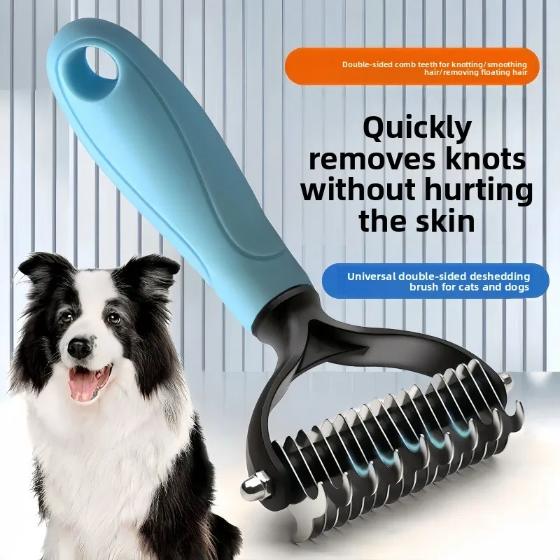 

Pet Knotting Comb Long Hair Scraper Cat and Dog Thinning and Floating Hair Removal Cat Accessories Dog Accessories
