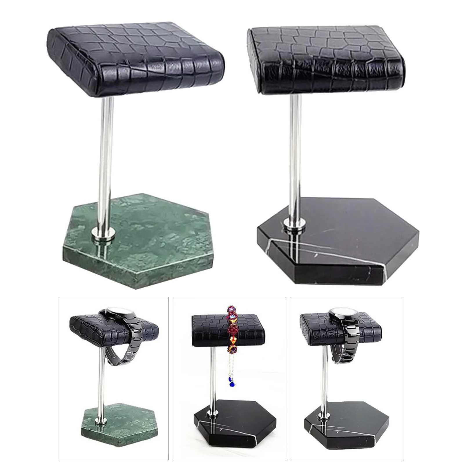 Watch Stand, Bracelet Holder, Bangle Display Rack, Jewelry Stand for Personal Use or Retail Shop Countertop for Men or Women