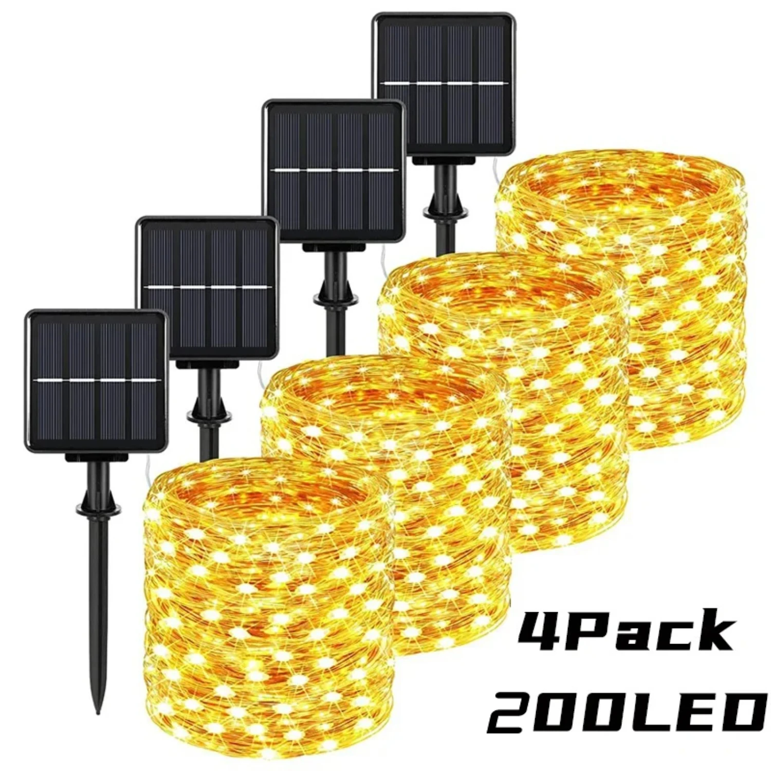 

7m~20m Solar Light Outdoor Festoon Lamp Solar Garden Outdoor Waterproof Fairy Camping Garland String Christmas Decoration Luces