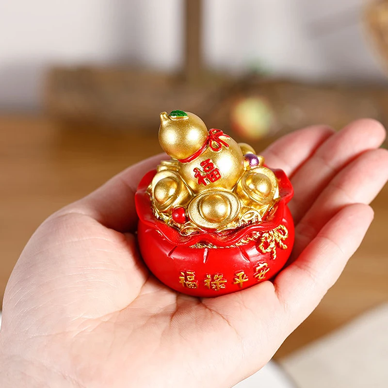 Chinese Citrine Money Tree God Feng Shui Fa Cai Lucky Fortune Miniature New Year Home Decorating Desktop Car Cabinet Ornaments