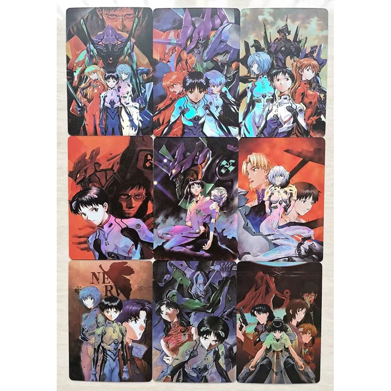 20Pcs/set Neon Genesis Evangelion EVA Card Ayanami Rei Ikari Shinji DIY Collection Card Christmas Birthday Gift Game Toys