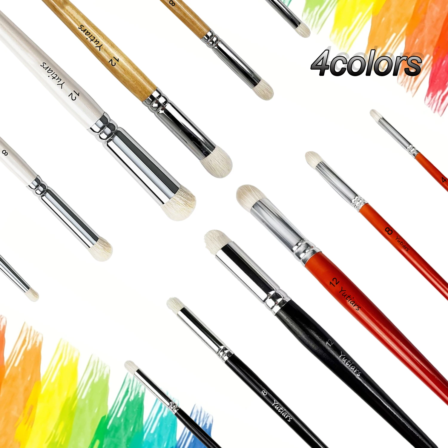 

Yutiars Professional Drybrush Set for Miniatures,Acrylic,Watercolor,and Oil Painting,Advanced Art Hobby Brushes