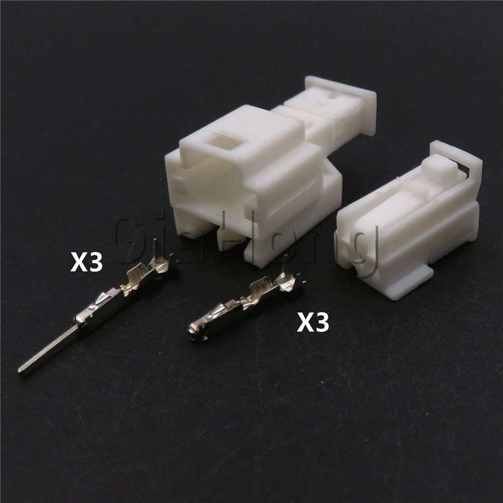 

1 Set 3 Ways 2-1394450-2 Starter Auto Unsealed Wire Socket 0435457828 Car Male Female Docking Connector 1-1394450-2