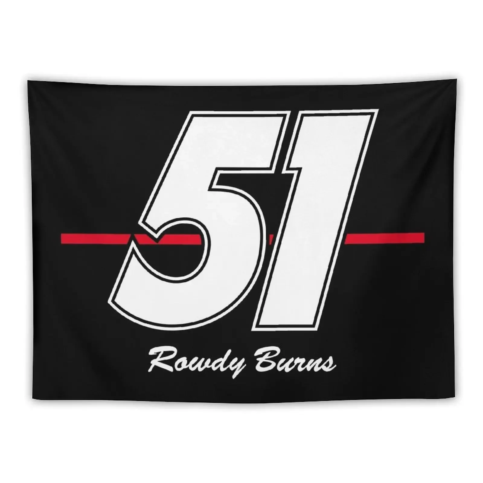 Rowdy Burns #51 Days of Thunder Tapestry Room Decoration Accessories Korean Room Decor Tapestry