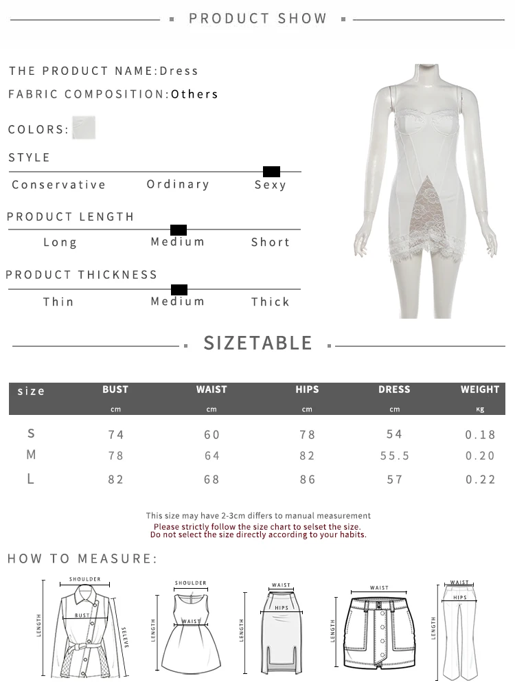 Weird Puss Spitzenkleid für Damen, tief ausgeschnittenes, unregelmäßiges Saumdesign, ärmellos, figurbetont, mit dekorativen Fischgräten, sexy, für Mitternachtspartys, Mini-Bodycon-Kleid – Detail 1