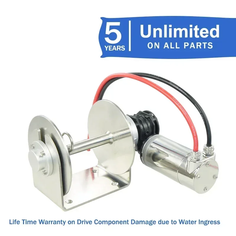 MX1-HD912 IP68 Fully Waterproof 900W/12V Boat Drum Anchor Winch for Boats up to 6m/20ft