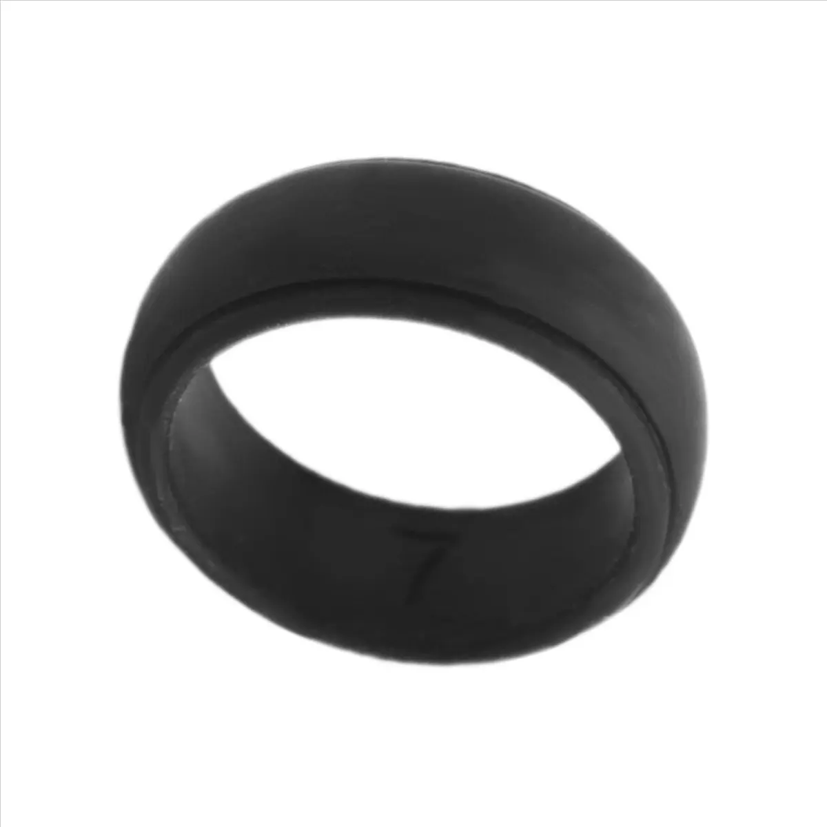 Efficient Black Silicone Cool Rings for Men