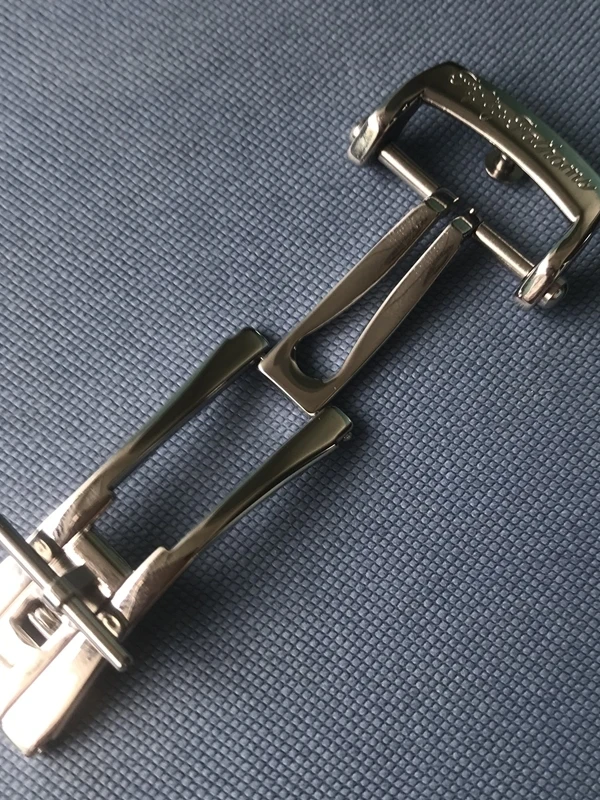Stainl Steel Watch Band Bule for Blomus 50 Meters Deep Sea Diving Watch Strap  Bule Folr Clasp 20mm