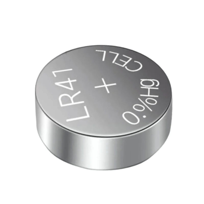 Pack of LR41/AG3 Button Batteries Button Coin Cell Environmentally Friendly and LeakProof for Small Electronics QXNF