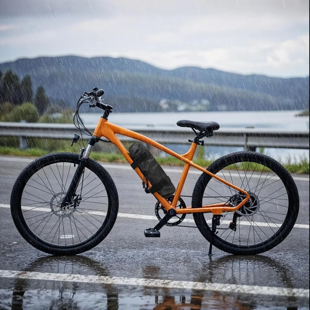 Waterproof Oxford Cover for Electric Bike Batteries Supporting Long Term For Outdoor Storage and Weather Shielding
