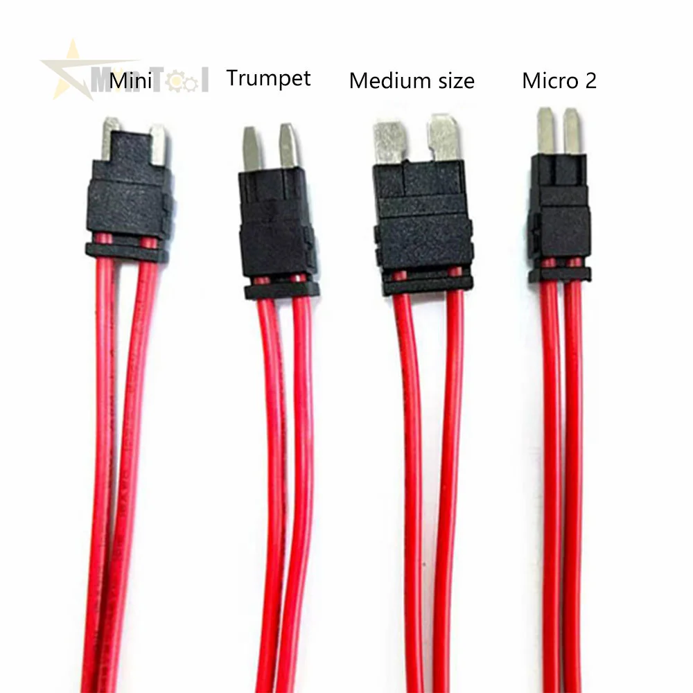 16AWG 32V 25A Car Small Two-wire Fuse Box Extension Cord for Car Tool Accessories Power Supply