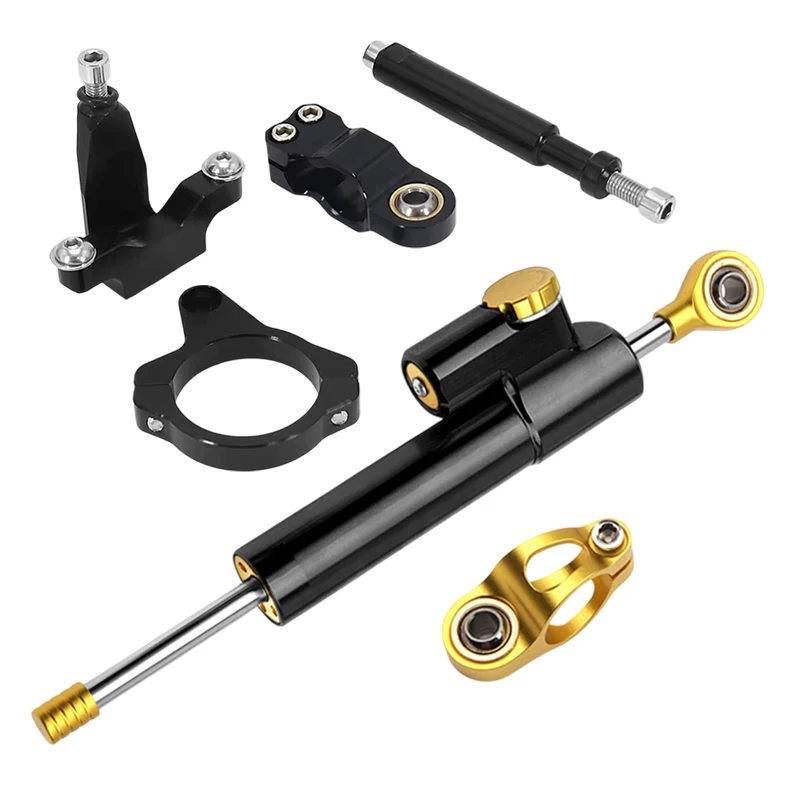 

Motorcycle Fiber Carbon Steering Damper Stabilizer Bracket Support Mounting For Yamaha YZF R7 YZFR7 Yzf r7 2021 2022 2023
