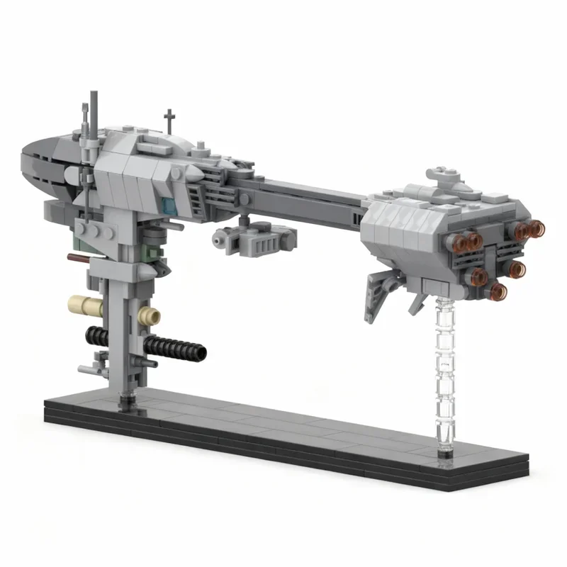NEW 432PCS MOC Space Battle Nebulon B Frigate Model Premium Display Assembly Building Blocks DIY Creative Gift Collectible Set