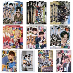 10PCS Postcards for Men's Group, High Beauty Celebrities, Small scale Love Beans, Supporting Cards