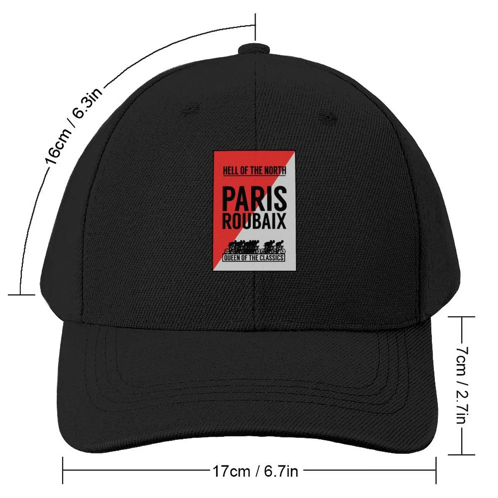 PARIS ROUBAIX : Vintage Bike Racing Print Baseball Cap Ball Cap Snap Back Hat Hat Man For The Sun Hat Baseball Cap Girl Men's