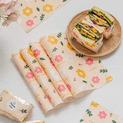 25/50/100Pcs Deli Paper, Grease-Proof Parchment Paper Basket Liners, Food Wrappers for Sandwich, Chip, Burger & Fries