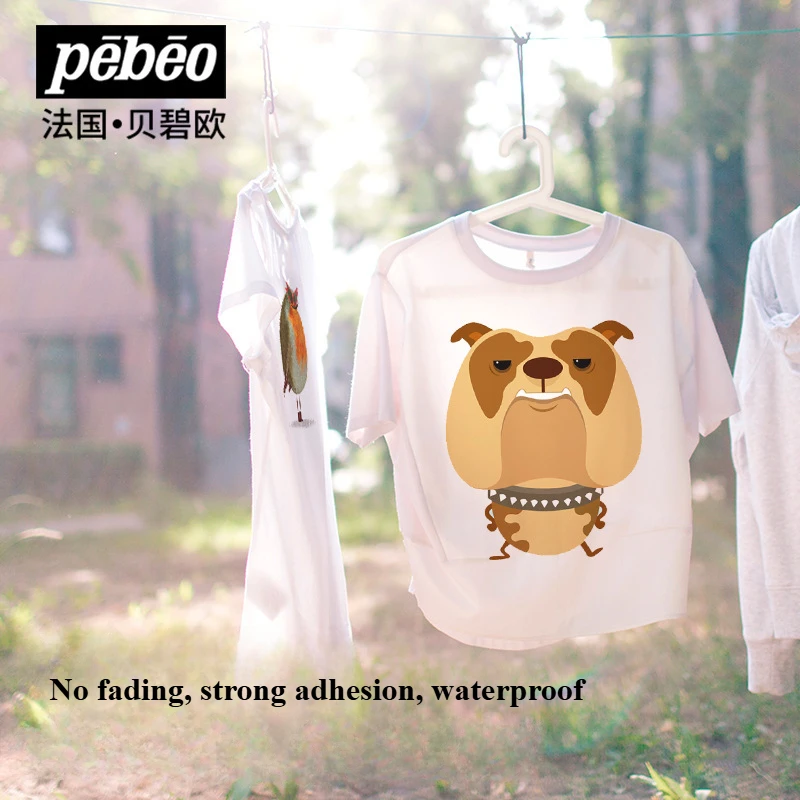 طلاء قماش دائم 29 مللي/500 مللي للملابس ، طلاء نسيج غير سام للحرف اليدوية القمصان والأحذية وأكياس الجينز القماشية