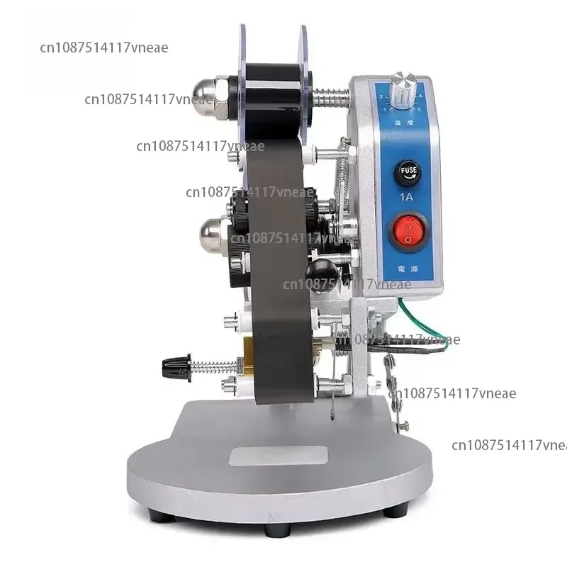 Portable Small Manual Ribbon Coding Machine Electric Hand Press Date Code Printer Paper Packaging for Cartons