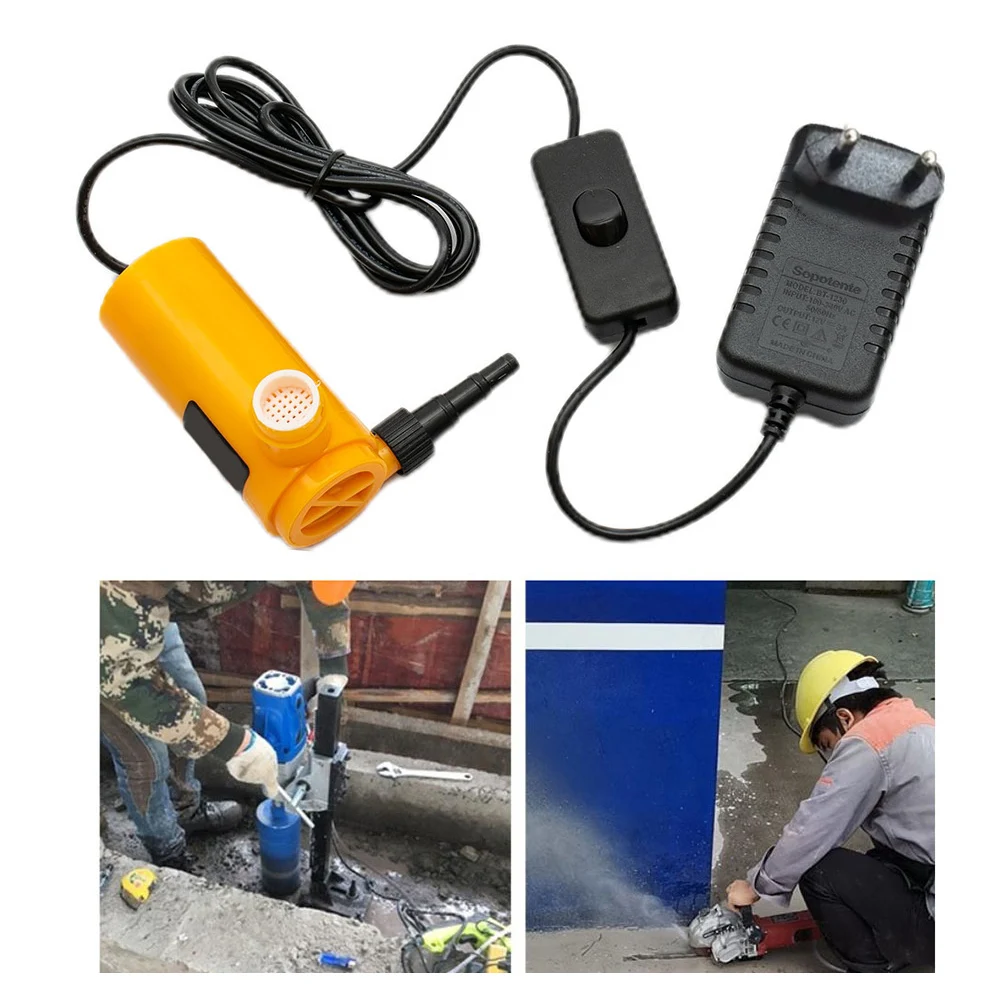 

12V DC Submersible Pump Small Water Pump For Angle Grinder Guard Water Drill Cutting Machine Water Pump With EU-Plug Adapter