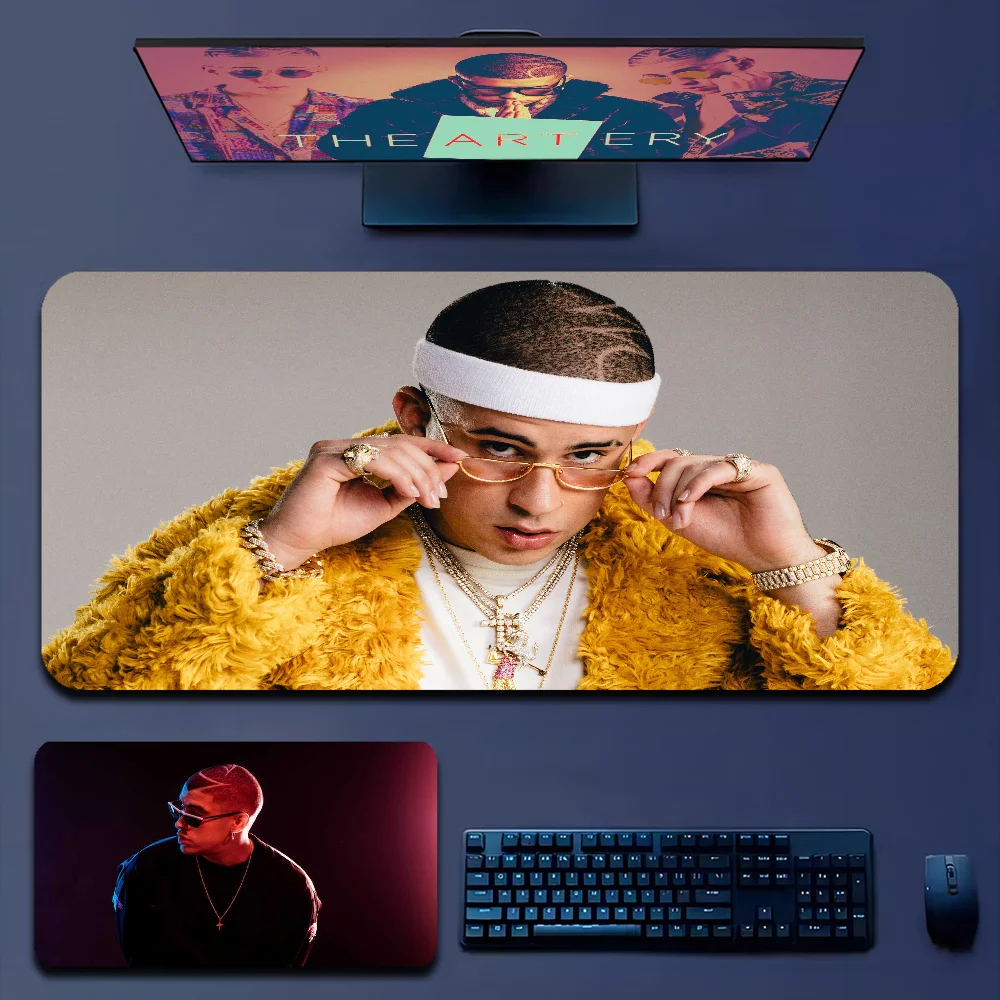 

Bad Bunny INS Tide Large Gaming Laptop Computer Desk Mat Mouse Pad Mouse Mat Notbook Mousepad Gamer For Teen Girls Bedroom