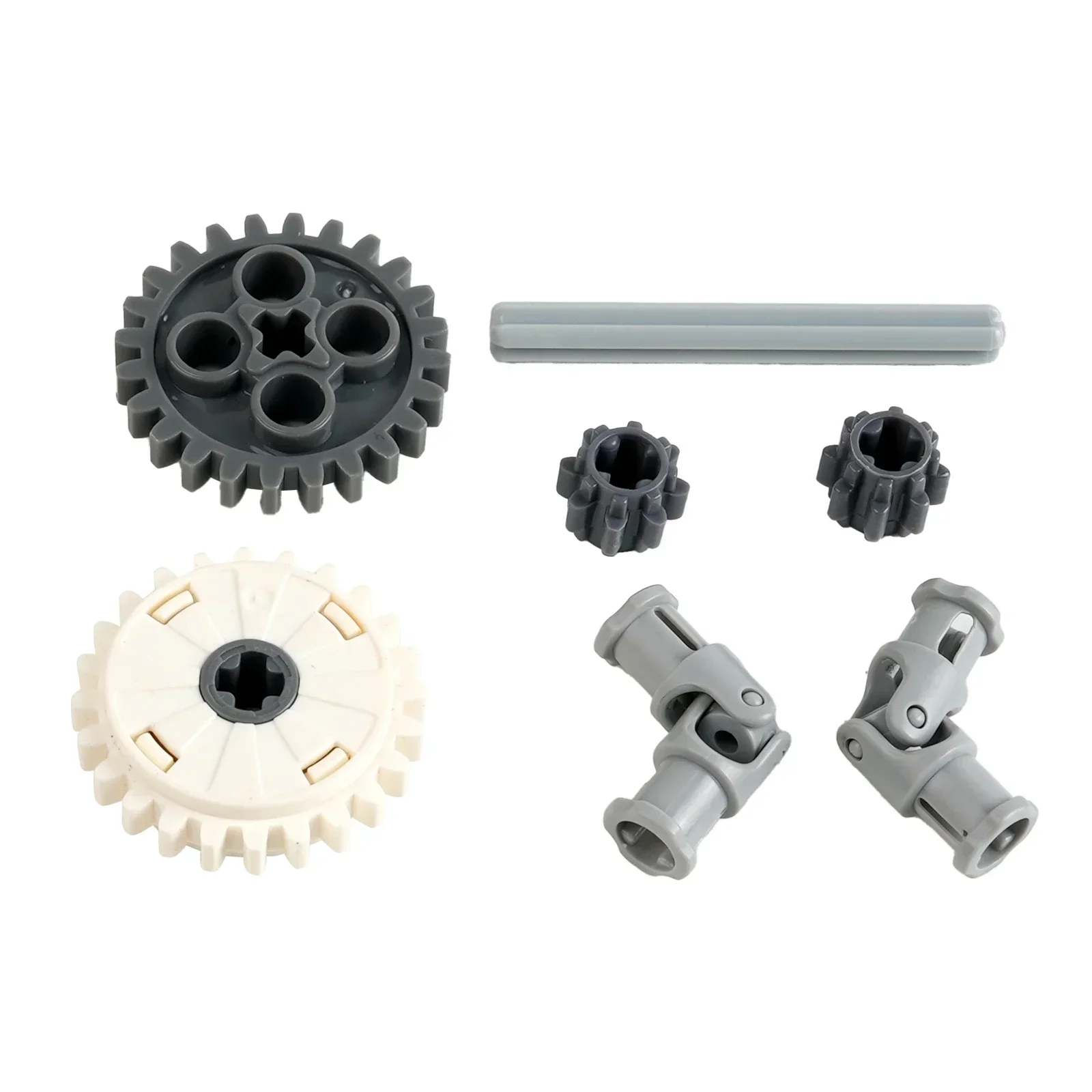 Conjunto de funções de energia do motor m 8293, blocos de construção técnicos, engrenagens/bandeiras de luz/conector de eixo, tijolos moc, brinquedo diy para 42068 42050