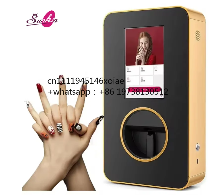 Professional 3D Fully Automatic Intelligent Nail Printer Machine Professional Smart Nail Printing Machine