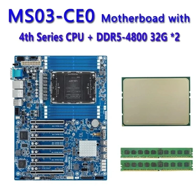 

MS03-CE0 REV1.X / 32GB DDR5-4800 / 6458Q 6454S 6448Y 6438M 6434H 6434 6421N 6418H 6416H 6414U 5433N 5423N 5416S 5412U CPU