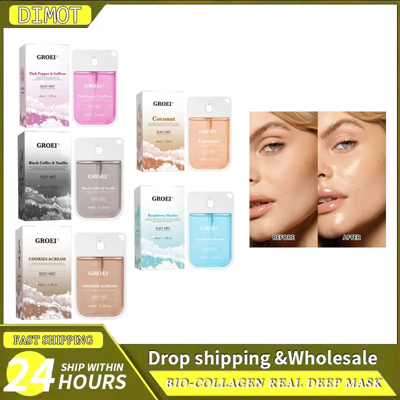 

Body Spray Hydrating Moisturizing Vanilla Long-lasting Natural Fragrance Water Lavender Facial Moisturizing Body Spray Skin Care