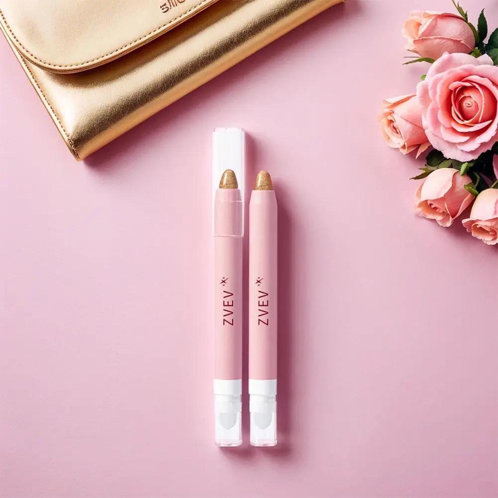 Stylo ver à soie éblouissant pour dormir, illumine les cernes, estompe le Contour, reflets, bâton de maquillage, lignes pour les yeux