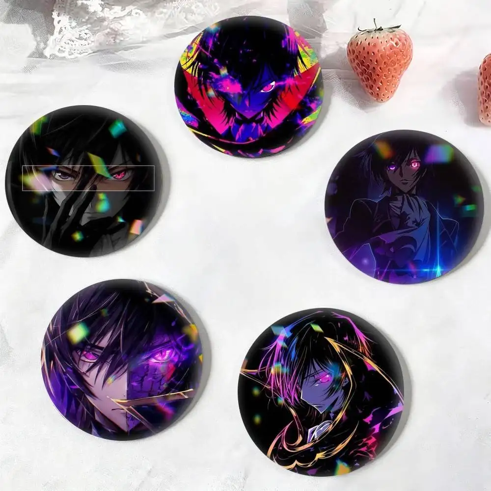 Revenge Anime C-Code G-Geass Z-Zero  25mm 32mm 44mm 58mm 75mm Brooches Badges Pins for Accessories Gift