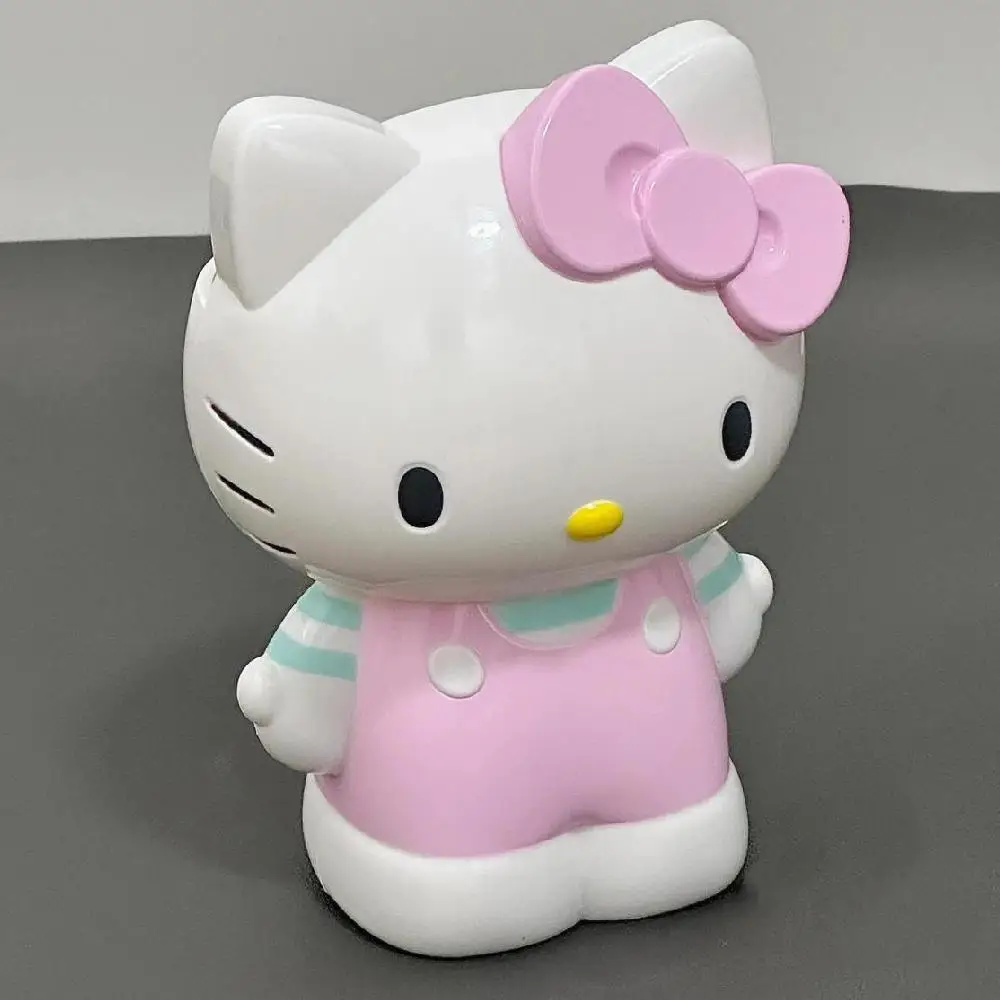 카와이 헬로키티 멜로디 펜 컨테이너 화장품 브러쉬 보관 데스크탑 스토리지 장식품 문구 애니메이션 주변기기 선물