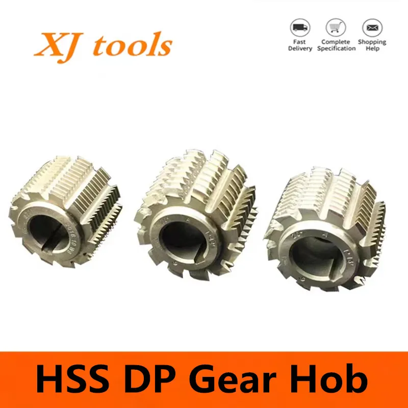 

DP6 DP8 DP9 DP10 DP11 DP12 DP14 DP16 DP18 DP20 DP22 DP24 Pressure Angle PA14.5 PA20 Degrees HSS M2 Gear Hob Gear Cutting Tools