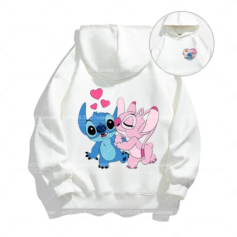 

Disney Stitch Girls Boys Autumn Casual Hoodie Double-sided Printing Suitable for Birthday Gifts Teenagers Daily Outdoor Hoodie