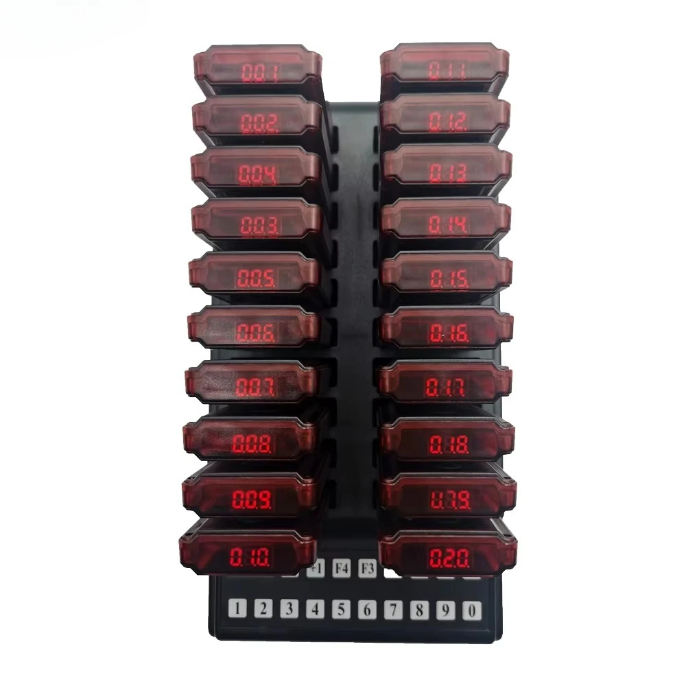 System Waiter Call Guest Pager Service Wireless Restaurant Paging System Wireless Queuing Pager
