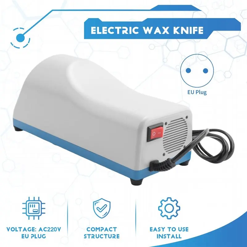 5X Lab Wax Carving Knife Heater No Flame Electronic Sensor, Induction Carving Knife Heater Dental EU Plug