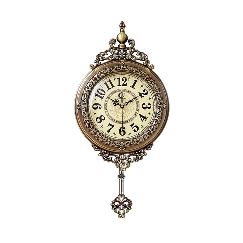 Wall Clocks Luxury Digital Vintage Large Interior Nordic Restaurant Wall Watch Aesthetic Reloj Pared Home Decoration