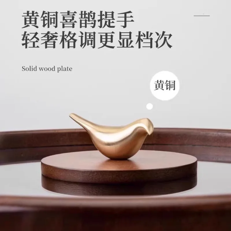 طبق فاكهة غرفة المعيشة المنزلية طبق جوز الفواكه المجففة من الخشب الصلب للعام الجديد