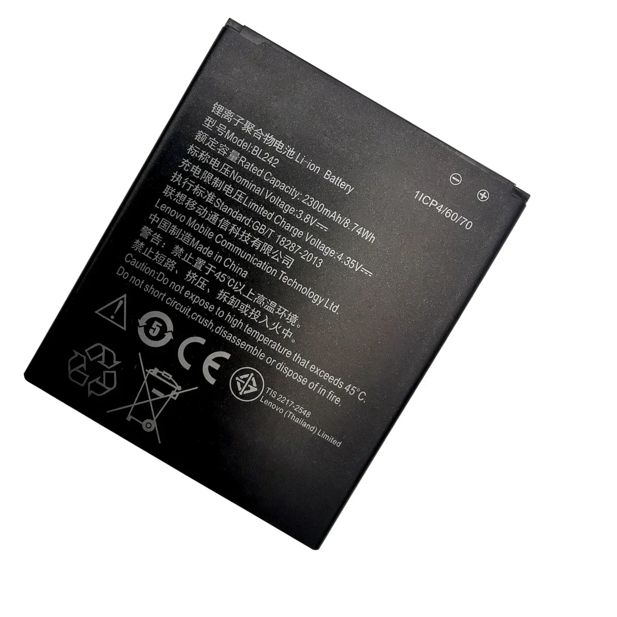 100% Original BL242 Battery For lenovo K3 K30-W K30-T A6000 A3860 A3580 A3900 A6010 A6010 Plus Batterie Bateria Accumulator