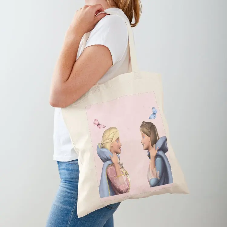 

Princess and the Pauper Tote Bag Big bag Woman shopper bag foldable reusable eco pack