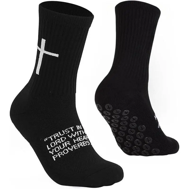 Neue Sportsocken für Männer und Frauen, strapazierfähig, rutschfest, für Outdoor-Sportarten, Radfahren, Fußball und Basketball. – Detail 3