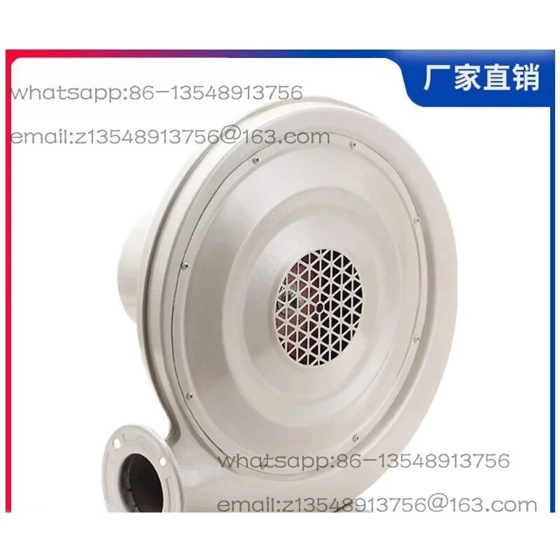 Iron shell medium pressure fan, copper core copper wire high power and large air volume, arch inflatable castle