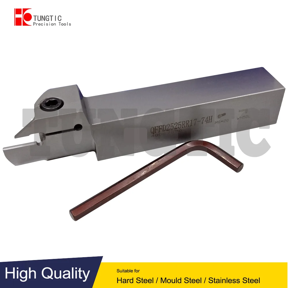 QFFD2525RR17-74H QFFD2525RR17-60H QFFD2525RR17-48H QFFD2525RR100H End Surface Grooving and Turning Cutting Tools Holders