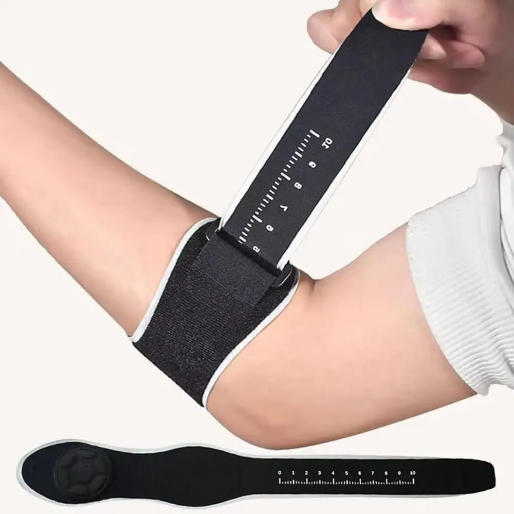 Compression Tennis Elbow Strap Elbow Protection Breathable Support Adjustable Elbow Brace Forearm Daily Exercise Elbow Pads