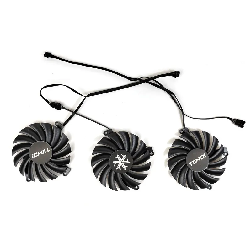 CF-12915S CF-12910S 85MM RTX3080 GPU cooler for INNO3D RTX 3070 3070Ti 3080 3080Ti 3090 ICHILL X4 OC graphics card cooling fan