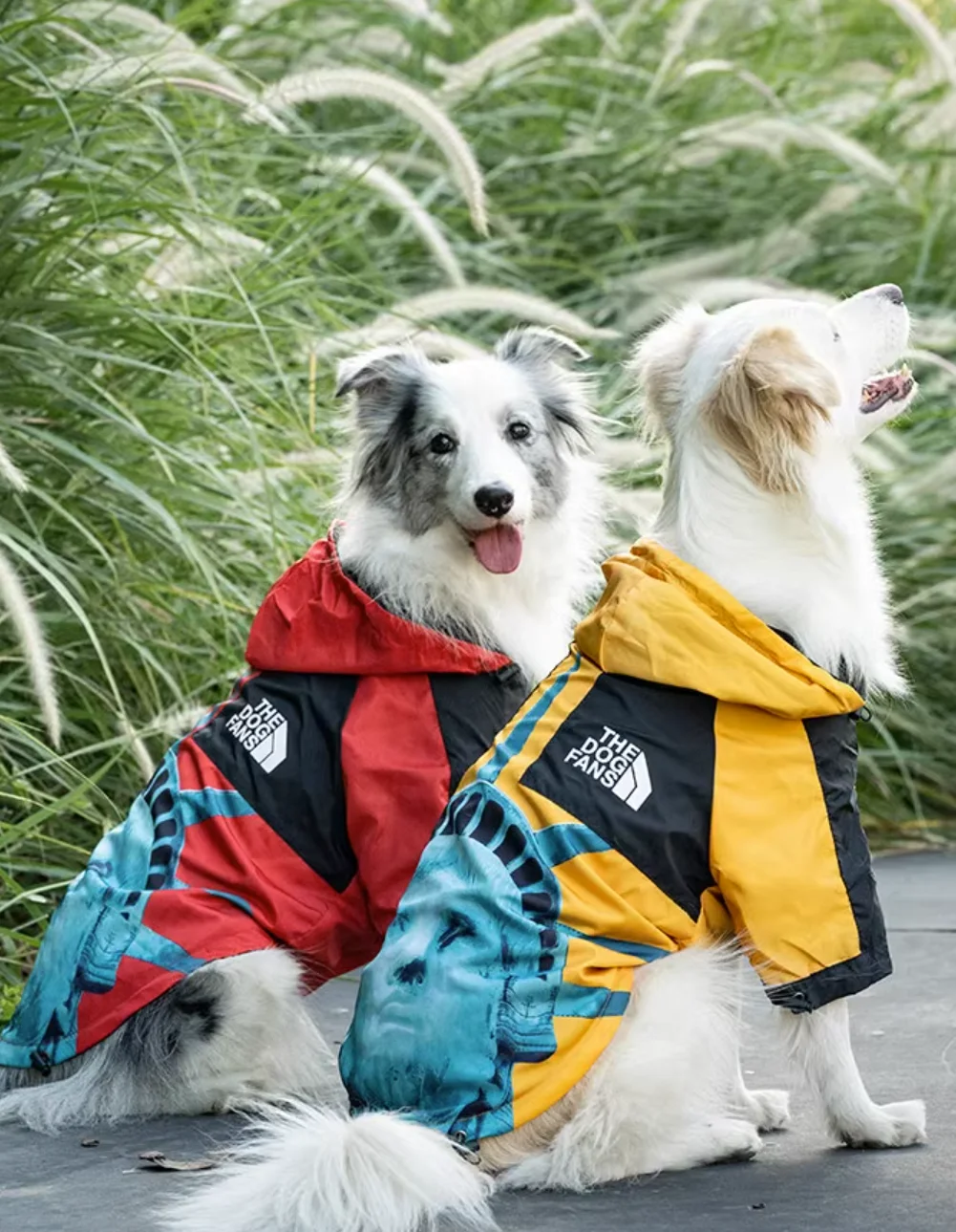 

Reflective Pet Clothes for Small and Large Dogs, Windproof, Waterproof Dog Coats, Raincoat Jacket