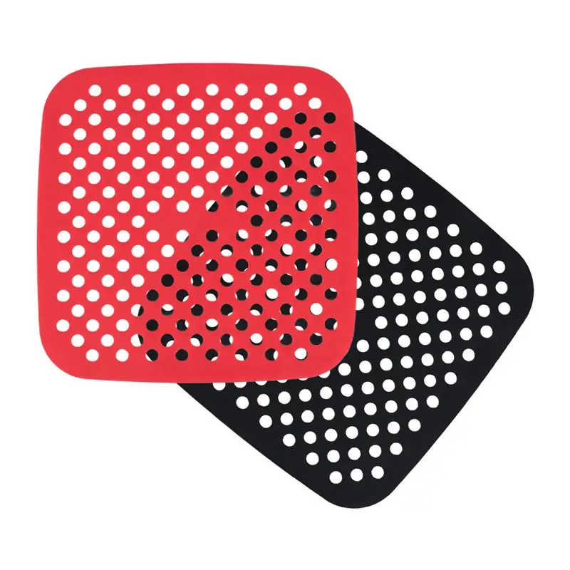 A38T-Reusable Air Fryer Liners Mats Accessories For Cosori,Instant Vortex,Power XL,Ninja