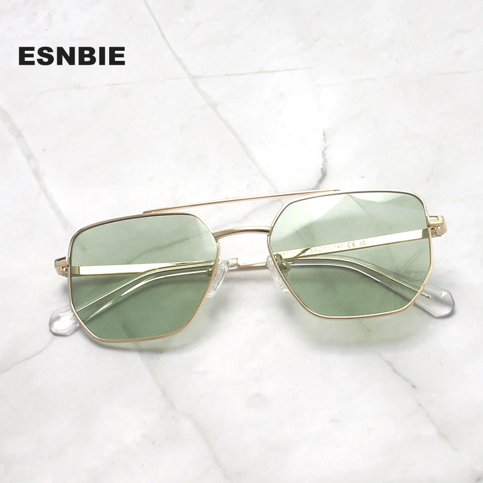 

Trending Alloy Pilot Square Sunglasses For Men Green Blue Red Polarized Sun Glasses For Women Uv400 Oculos Sol Feminino