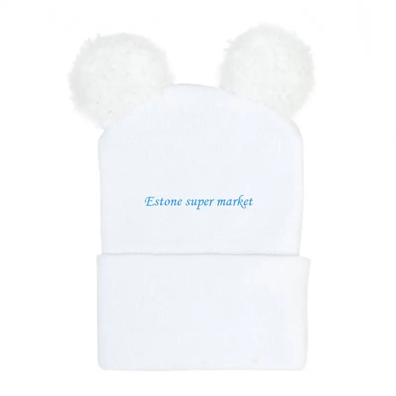 090B Baby Knit Beanie Hat Easter Christmas Ears Hat Costume Funny Party