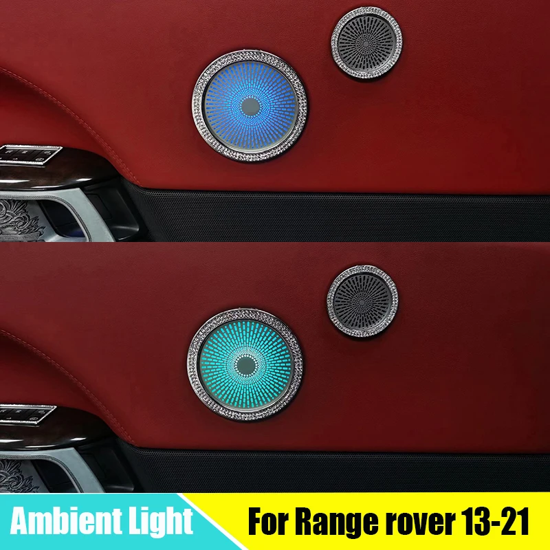 

Led Replacement speaker cover Inter door Ambient light decorate light executive Edition For Range rover Vogue sport 13-21